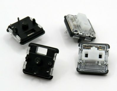 4x Taktiler GL-Tasten-Switch, GL-Clicky, Taster, für Logitech G915. WEIß