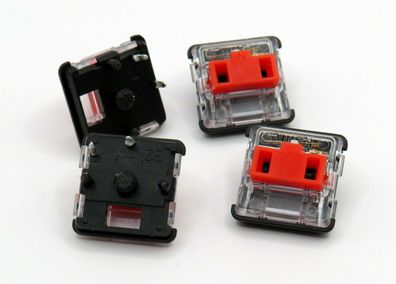 4x Taktiler GL-Tasten-Switch, Taster, für Logitech G815 & G915. GL-LINEAR Rot