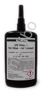 49,80 Euro pro 100g Ber-Fix UV-Kleber - 250 Gramm - hochviskos