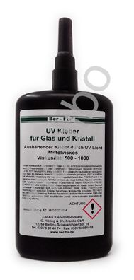 49,80 Euro pro 100g Ber-Fix UV-Kleber - 250 Gramm - mittelviskos