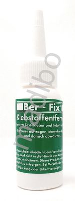 27,50 Euro pro 100g Ber-Fix Klebstoffentferner - Inhalt: 40 g