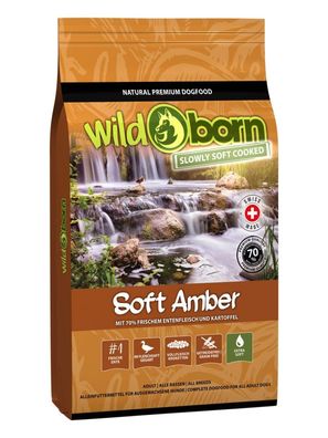 Wildborn Soft Amber mit frischem Schweizer Entenfleisch 12kg