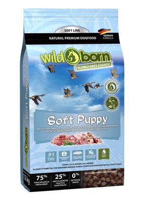 Wildborn Soft Puppy mit frischem Fleisch & Fisch 12kg