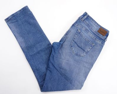 Pepe Kiana Damen Jeans Hose W28 L30 28/30 blau stonewashed gerade Stretch F1733