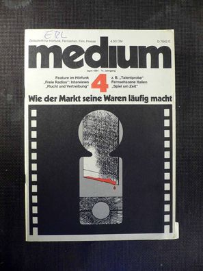 Medium - Zeitschrift für Fernsehen, Film - 4/1981 - Filmszene Italien