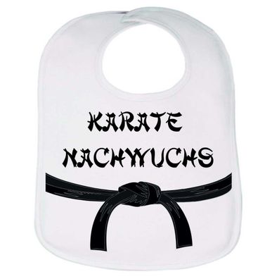 Lätzchen Karate Nachwuchs