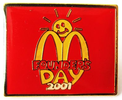 Mc Donald´s - Founder´s Day 2001 - Pin 25 x 20 mm