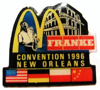 Mc Donald´s - Franke - Convention 1996 - New Orleans - Pin 22 x 15 mm