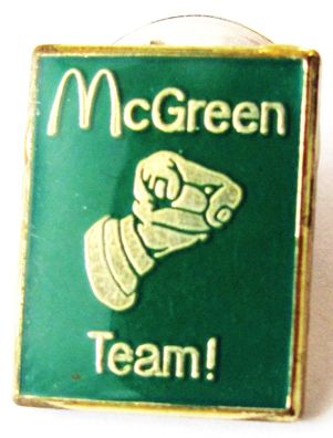 Mc Donald´s - Green Team - Pin 15 x 12 mm