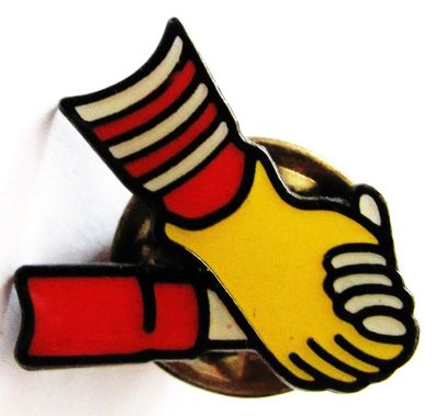 Mc Donald´s - Hände - Pin 18 x 16 mm