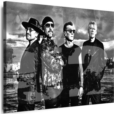 Bilder U2 - Bono Musik RockBand Leinwandbilder Xxl Top Myartstyle