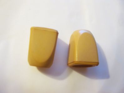 1Kunststoffknopf Kordelstopper beige 15x11mm Nr. 4668