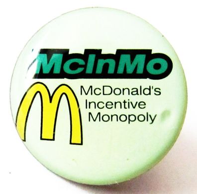 Mc Donald´s - Incentive Monopoly - Pin 18 mm