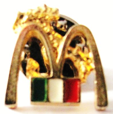 Mc Donald´s - Italien - Logo & Flagge - Pin 16 x 15 mm