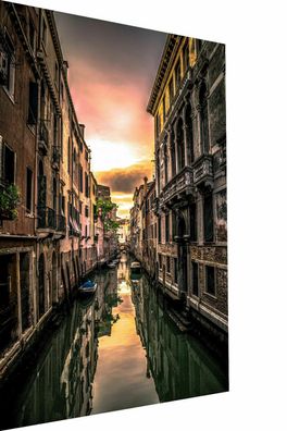 Leinwand Stadt Venedig Fluss Travel Italien Bilder- Hochwertiger Kunstdruck