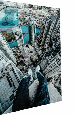 MagicCanvasArt LifeStyle Städte Reisen Dubai Bilder - Hochwertiger Kunstdruck