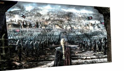 MagicCanvasArt GoT Game of Thrones Bilder Nr 3075 - Hochwertiger Kunstdruck