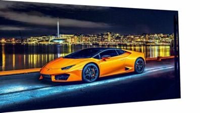 MagicCanvasArt Autos Sportwagen Lamborghini Bilder - Hochwertiger Kunstdruck