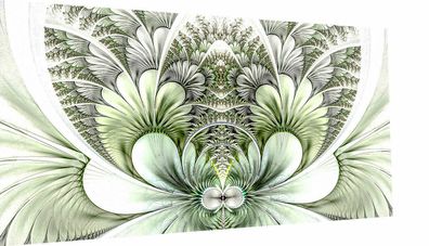 MagicCanvasArt Abstrakt Blumen Deko Bilder - Hochwertiger Kunstdruck