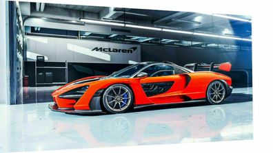 Leinwand Bilder Wandbilder Sportwagen Autos McLaren -Hochwertiger Kunstdruck