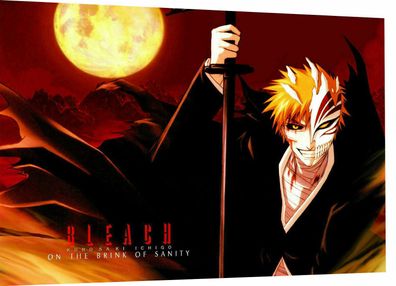 Leinwand Bilder Bleach Anime ichigo Wandbilder - Hochwertiger Kunstdruck (Gr. Mittel)