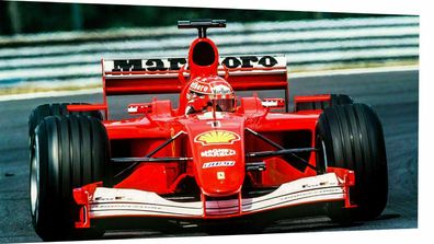 Leinwand Bilder Formel 1 F1 Ferrari Wandbilder - Hochwertiger Kunstdruck (Gr. Mittel)