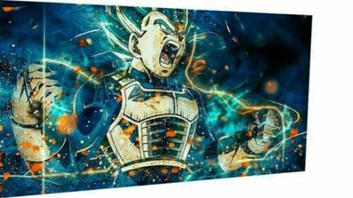 Leinwand Anime Dragon Ball DBZ Vegeta Wandbilder - Hochwertiger Kunstdruck