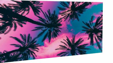 Leinwand Bilder Blumen Pflanzen Palmen Wandbilder - Hochwertiger Kunstdruck