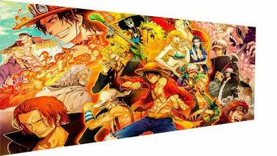 Leinwand Bilder Anime One Piece Manga Wandbilder - Hochwertiger Kunstdruck