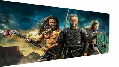 Leinwand Bilder Serie Vikings Wandbilder - Hochwertiger Kunstdruck (Gr. Mittel)