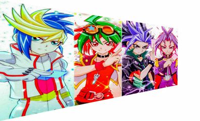 Leinwand Bilder Anime Yu-Gi-Oh! Arc-V Wandbilder - Hochwertiger Kunstdruck