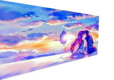 Leinwand Anime Sword Art Online Kirito Asuna Wandbilder-Hochwertiger Kunstdruck