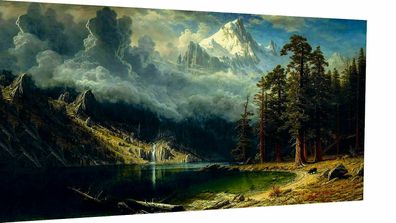 Leinwand Gemälde Landschaft Natur Bilder Wandbilder - Hochwertiger Kunstdruck