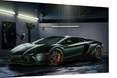 Leinwand Lamborghini Luxus Autos Bilder Wandbilder - Hochwertiger Kunstdruck