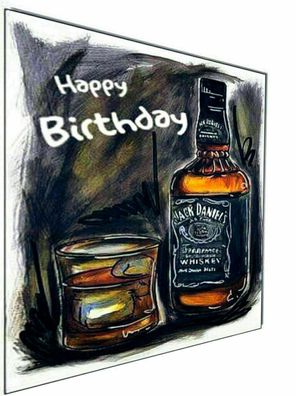 Leinwand Jack Daniel's Whiskey Wandbilder Hochwertiger Kunstdruck (Gr. Mittel)