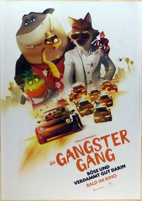 Die Gangster Gang - Original Kinoplakat A1 - Filmposter