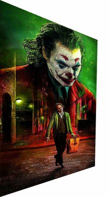 Leinwand Bilder Abstrakt Joker Kunst Wandbilder - Hochwertiger Kunstdruck