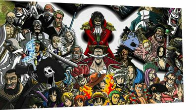 Leinwand Bilder One Piece Anime Wandbilder XXL - Hochwertiger Kunstdruck (Gr. Mittel)