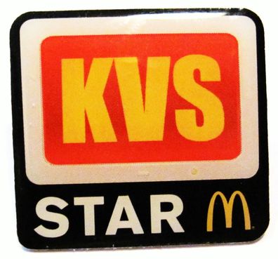 Mc Donald´s - KVS Star - Pin 25 x 23 mm