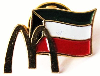 Mc Donald´s - Kuwait - Logo & Flagge - Pin