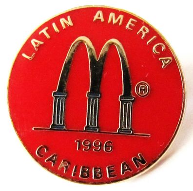Mc Donald´s - Latin America - Caribbean 1996 - Pin