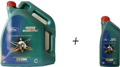 Castrol Ford Magnatec Professional A5 5W-30 ACEA A5/ B5, 5 + 1 Liter
