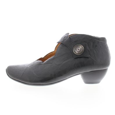 Think! Damen Stiefelette AIDA CAPRA Rustico VEG. Schwarz Größe 38