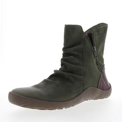 Think Damen Stiefelette Getscho Grün Größe 40,5