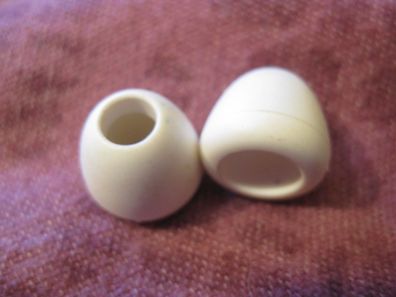 1Kunststoffknopf Kordelstopper creme 13x14mm Nr. 4686