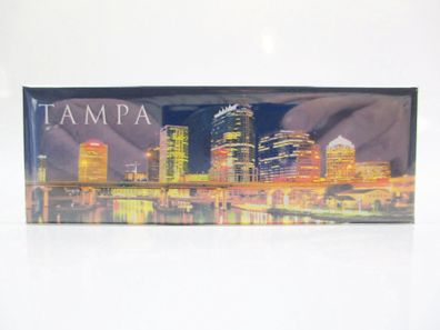Tampa Florida Panorama Foto Magnet USA Souvenir Amerika Neu (224)