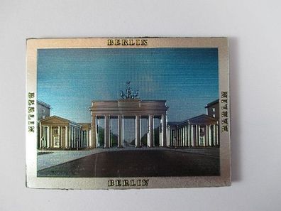 Berlin Brandenburger Tor Premium Souvenir Magnet, Germany , Laser Optik !