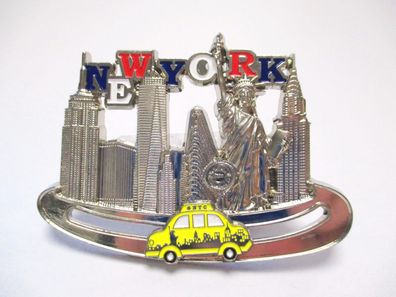 New York Magnet Metall Souvenir USA Freedom Tower Empire Chrysler ...