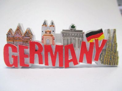 Germany Magnet Souvenir Köln Berlin Frankfurt Heidelberg Poly
