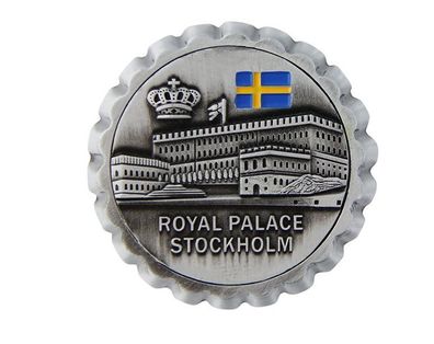 Stockholm Schweden Flaschenöffner Bottle opener Royal Palace